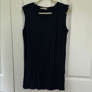 Black Long Tank/Dress